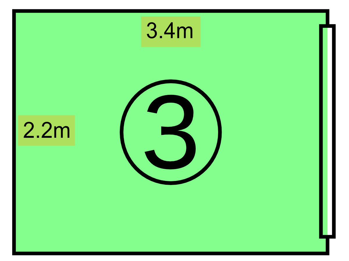 ガレージ見取り図