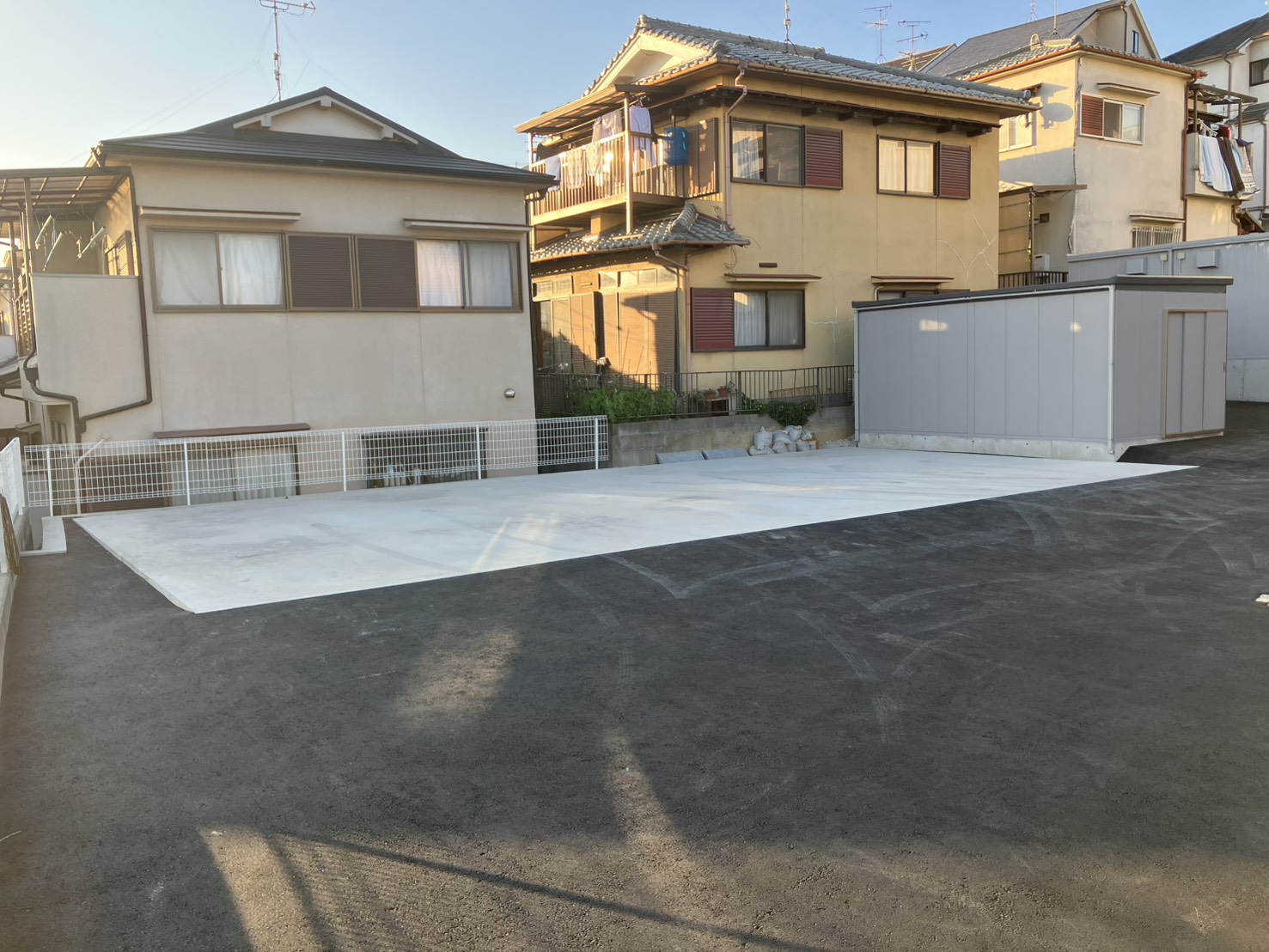 色々なことに使える敷地！